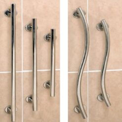 Polished Stainless Steel Rails