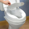 Clip-On Raised Toilet Seat