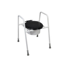 Raised Seat with Lid and Frame