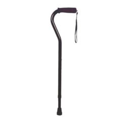 Offset Walking Stick with Foam Handle