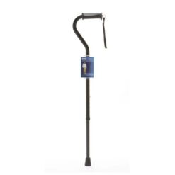 Offset Walking Stick with Soft Grip Handle