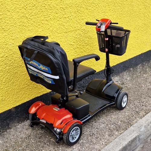 Kymco K Lite Mobility Scooter Red Back